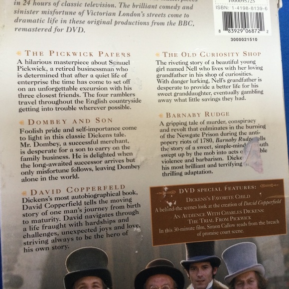 The Charles Dickens Collection 2 BBC Box Set Five DVDs Maggie Smith - Picture 6 of 13